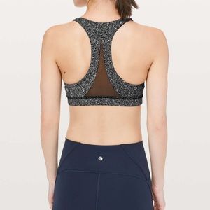 Lululemon Invigorate Bra Luminesce Splatter
